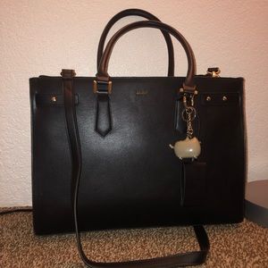 2 IN ONE PURSE/LAPTOP CARRIER CROSSBODY BAG